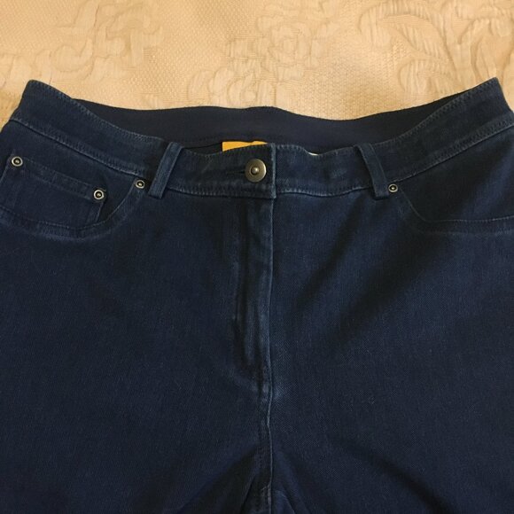 NWOT Ruby Road Dark Dark Blue Skinny Jeans - Picture 2 of 15